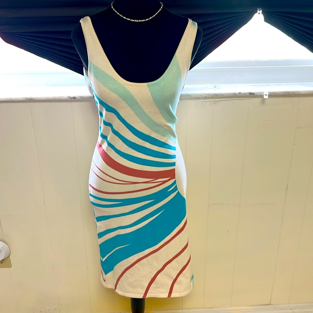 Beautiful Indigo Red deep plunge backless dress